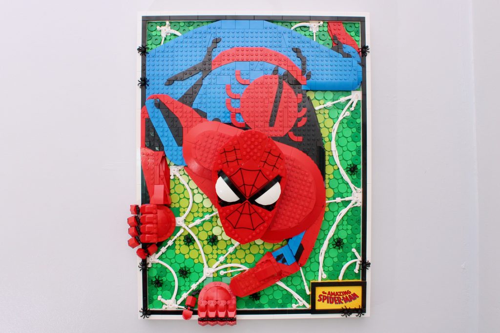 LEGO Art 31209 The Amazing Spider Man review 4 1024x683