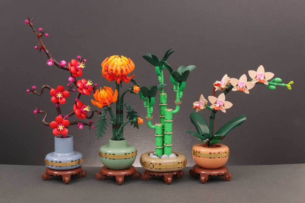 LEGO Botanicals 10343 Mini Orchid and 10344 Lucky Bamboo review 30 1024x683