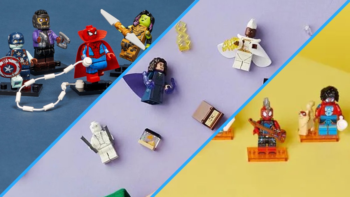All three LEGO Marvel minifigure series ranked together
