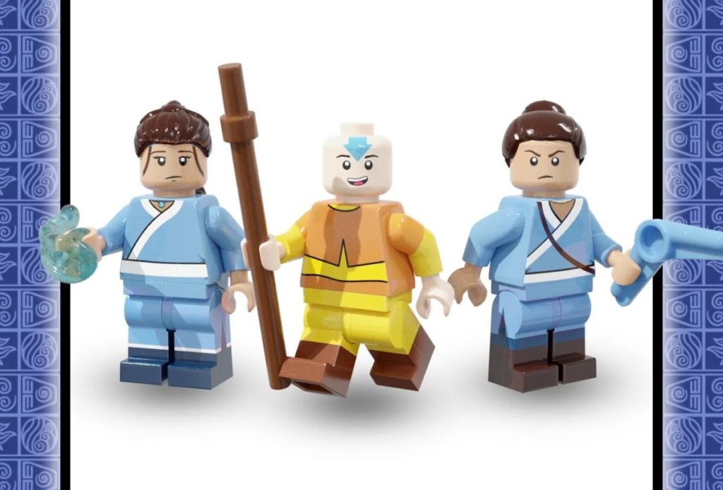 LEGO Ideas Avatar The Last Airbender The Avatar returns minifigures Team Avatar 1024x694