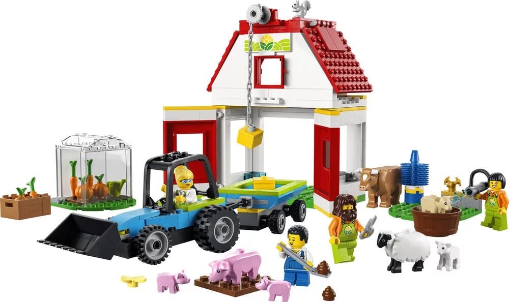 LEGO CITY 60346 Farm with Animals 4