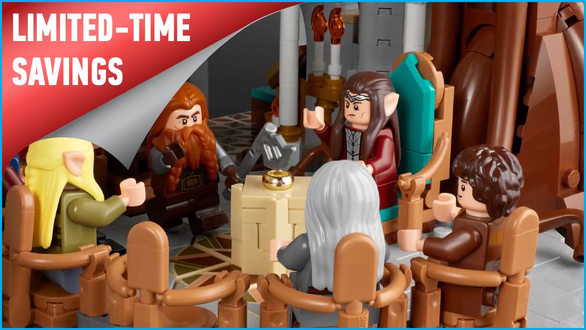 Save over £50 on two of the best LEGO Lord of the Rings sets