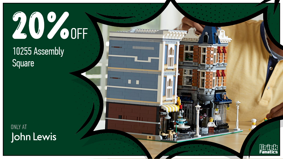 LEGO Icons deals: save big on 10255 Assembly Square in John Lewis LEGO sale
