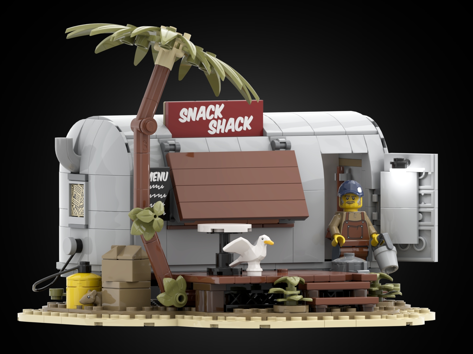 the snack shack bricklink 2