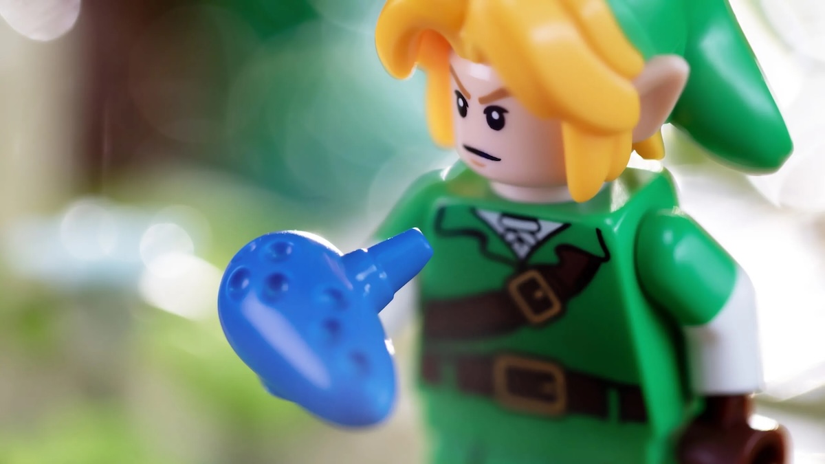New LEGO Pick a Brick elements appear, including Zelda's Ocarina of Time
