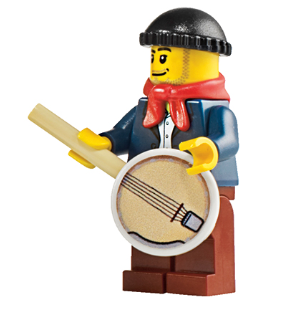 LEGO 10222 Post Office banjo