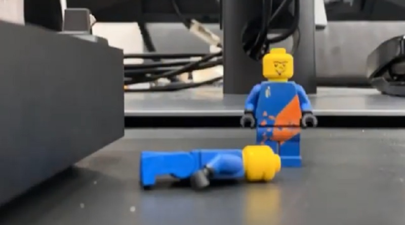 McLaren driver Lando Norris makes stop motion LEGO film