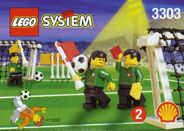 lego town 3303 Goals and Linesmen