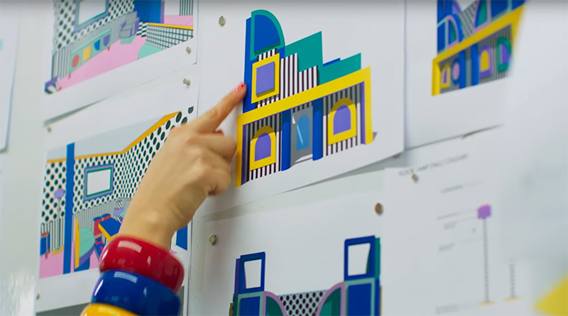 Building the LEGO HOUSE OF DOTS
