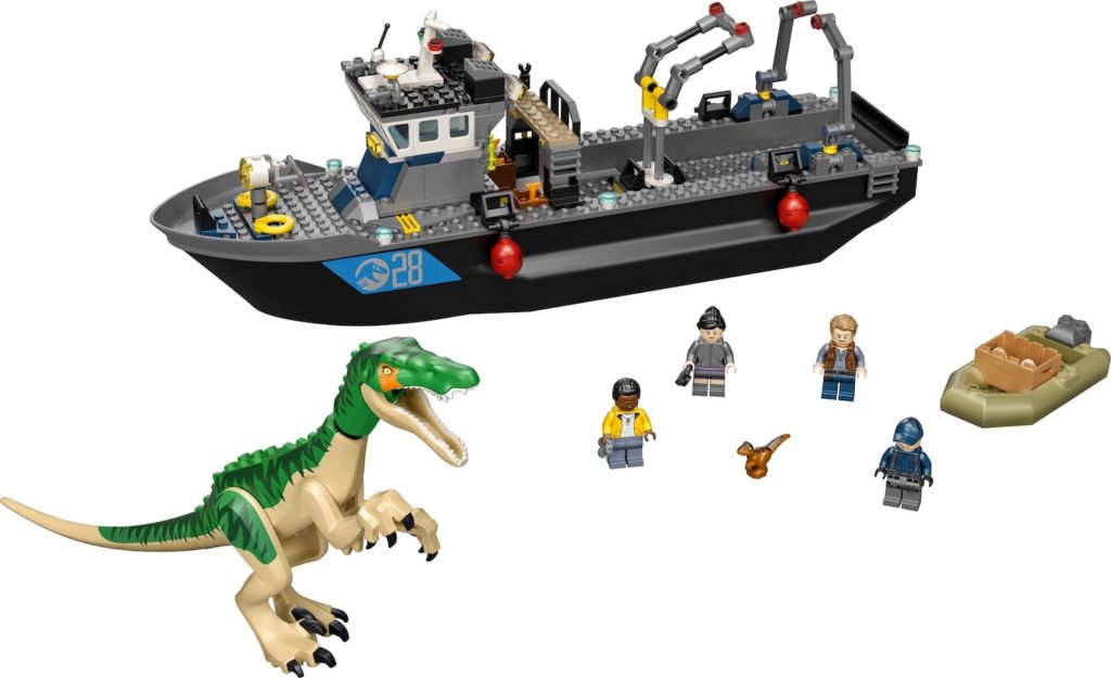 LEGO Jurassic World 76942 Baryonyx Dinosaur Boat Escape 3