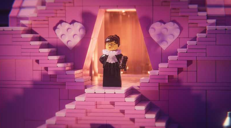 The LEGO Movie 2 cameo for Supreme Court Justice Ruth Bader Ginsburg