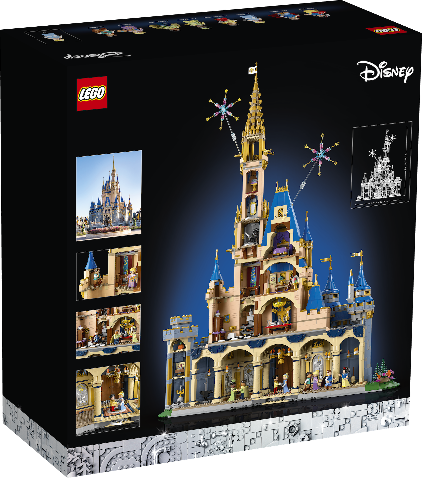 LEGO Disney 100th anniversary 43222 Disney Castle 2