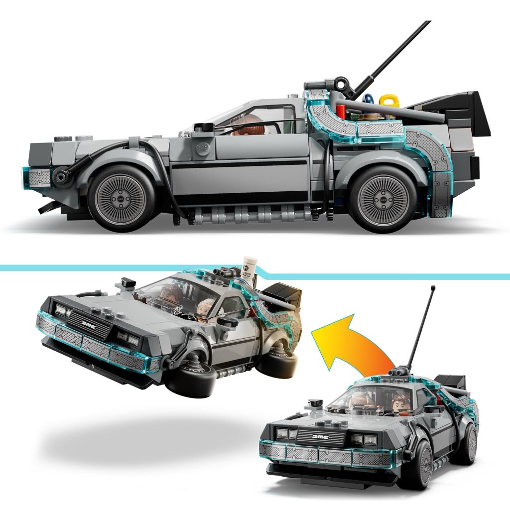 LEGO Speed Champions 77256 Time Machine from Back to the Future 6 1024x1024