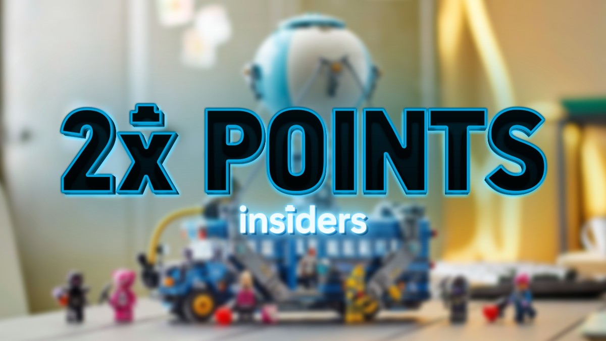 Double LEGO Insiders points live now in UK and Europe