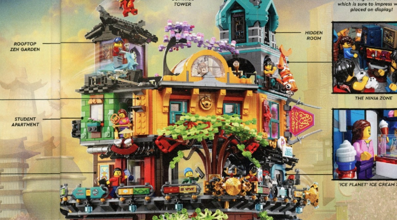 10 things we've spotted in 71741 NINJAGO City Gardens