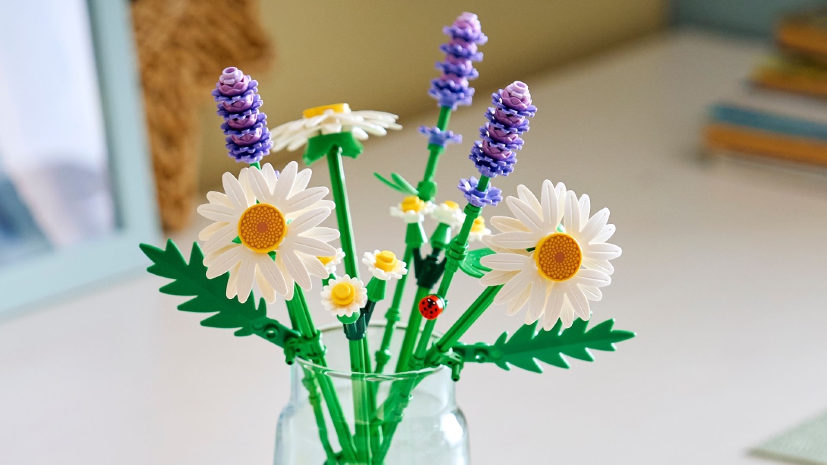 Six potential uses of LEGO's new blue violet colour in 2026