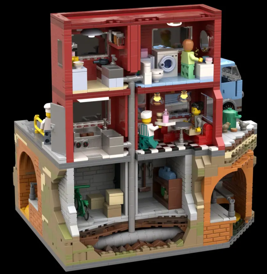 LEGO Ideas fighting the fatberg overtime 2