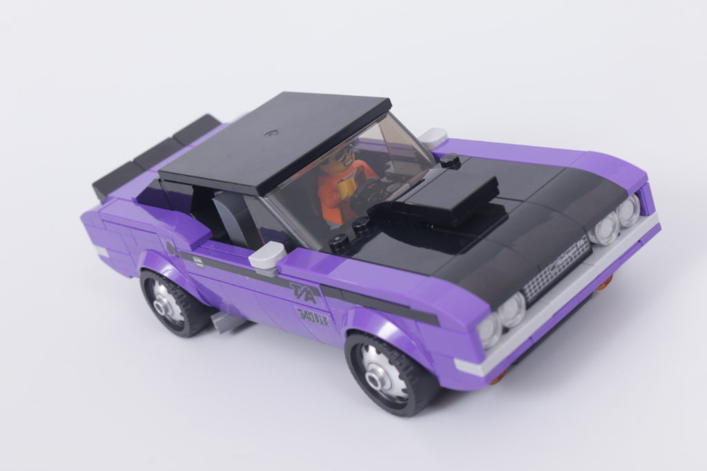 LEGO Speed Champions 76904 Mopar DodgeSRT Top Fuel Dragster and 1970 Dodge Challenger TA review 12
