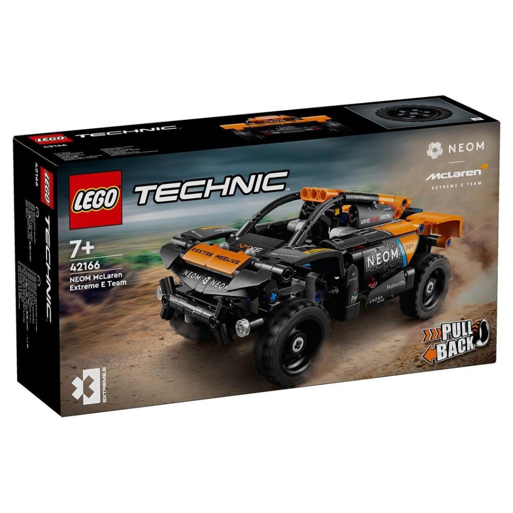 LEGO Technic 42166 NEOM McLaren Extreme E Race Car box front 1024x1024