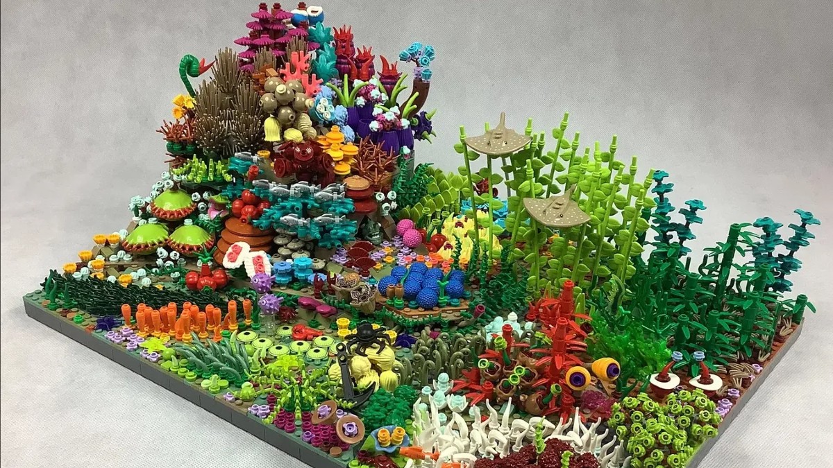 Great Coral Reef flows to 10K supporters on LEGO Ideas