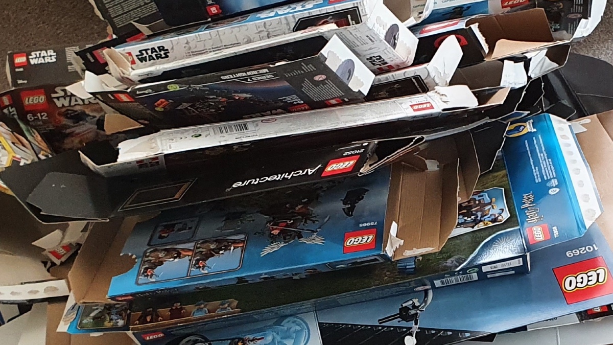 Column: Why recycling my LEGO boxes has made me a happier person