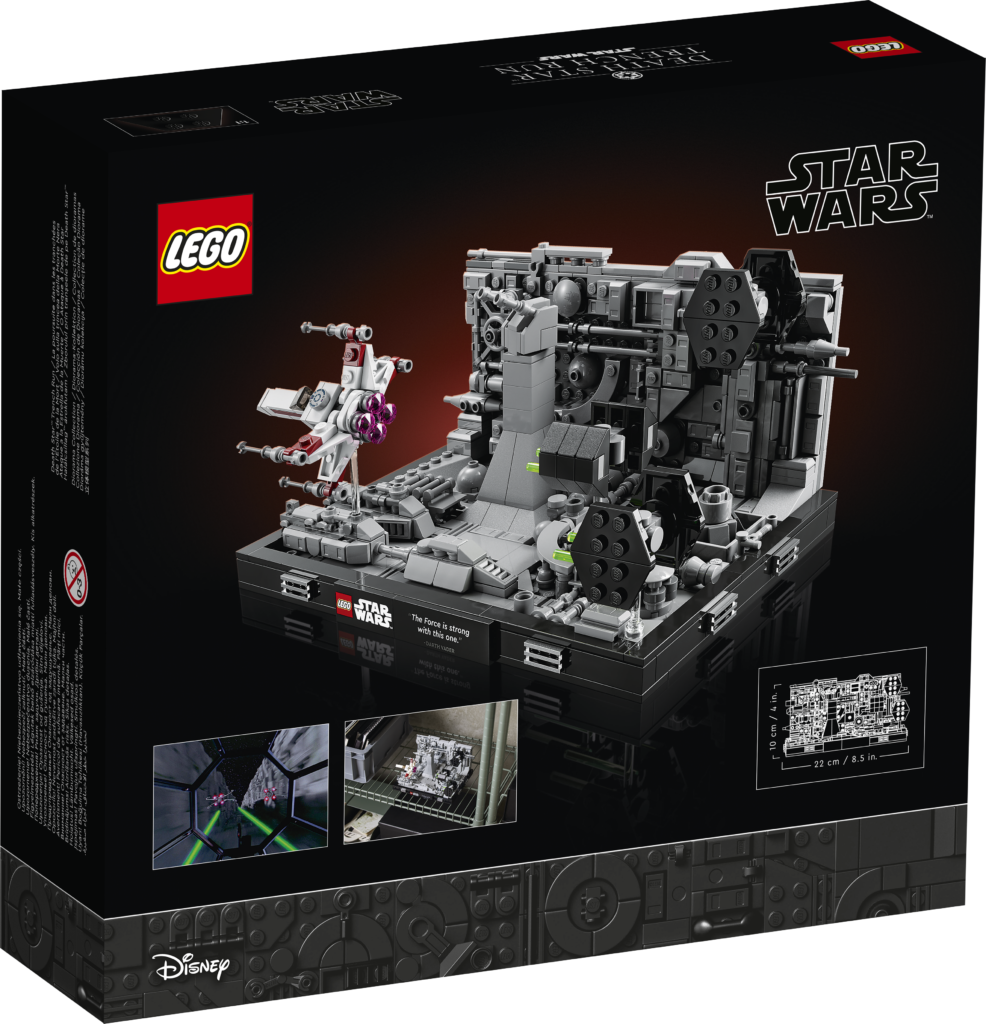 LEGO Star Wars 75329 Death Star Trench Run diorama set 02