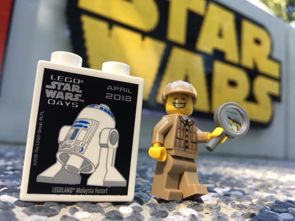 LEGO Star Wars brick at the LEGOLAND Malaysia Resort