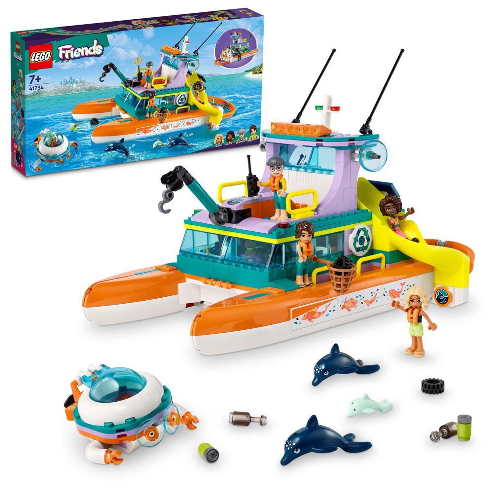 LEGO Friends 41734 Sea Rescue Boat 1