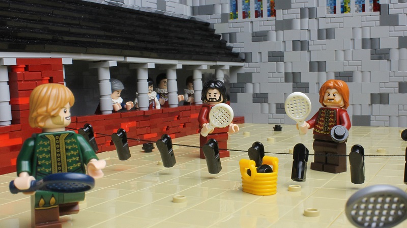 Brick Pic of the Day: Historic tennis