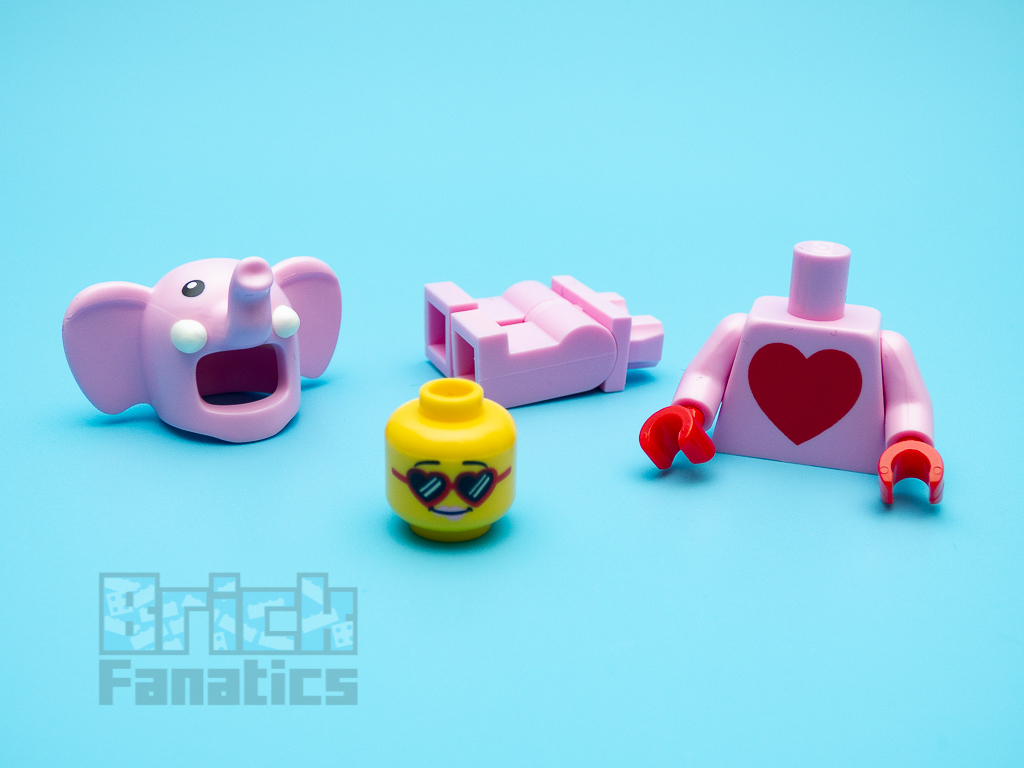 LEGO Store exclusive Valentines Elephant minifigure 3