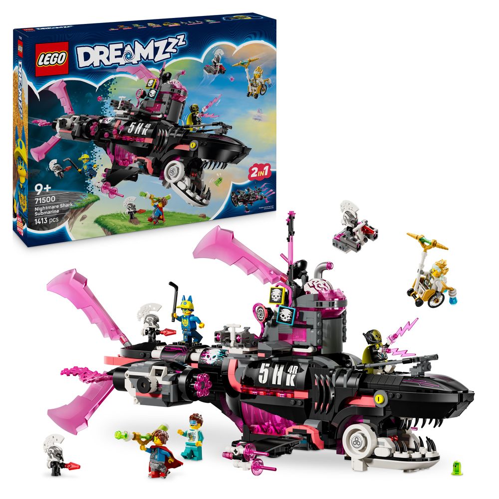 LEGO DREAMZzz 71500 Nightmare Shark Submarine 8