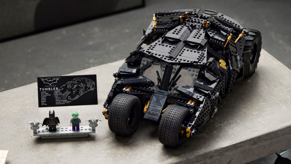 LEGO for Adults 76240 Batmobile Tumbler lifestyle 2 featured 1024x576