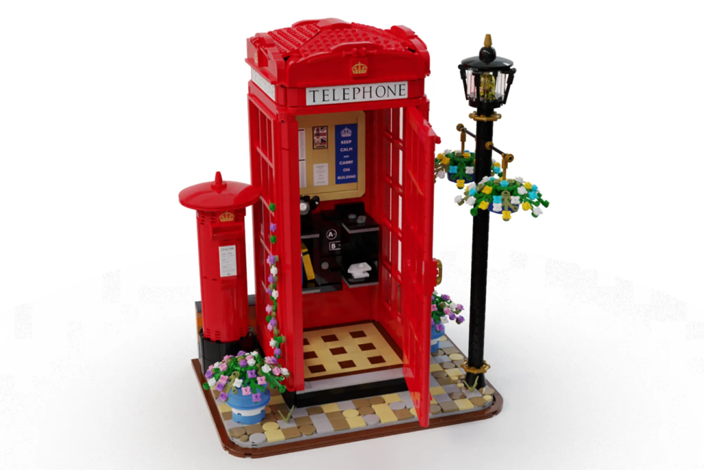 LEGO Ideas Red London Telephone Box 4 1024x683