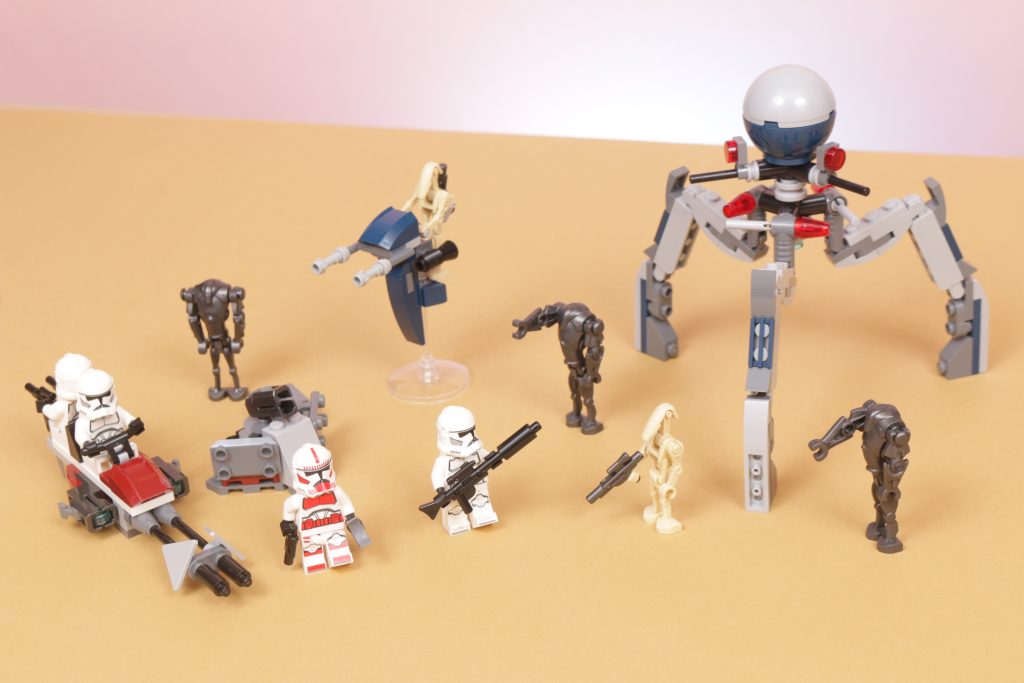 LEGO Star Wars 75372 Clone Trooper Battle Droid Battle Pack review 2 1024x683