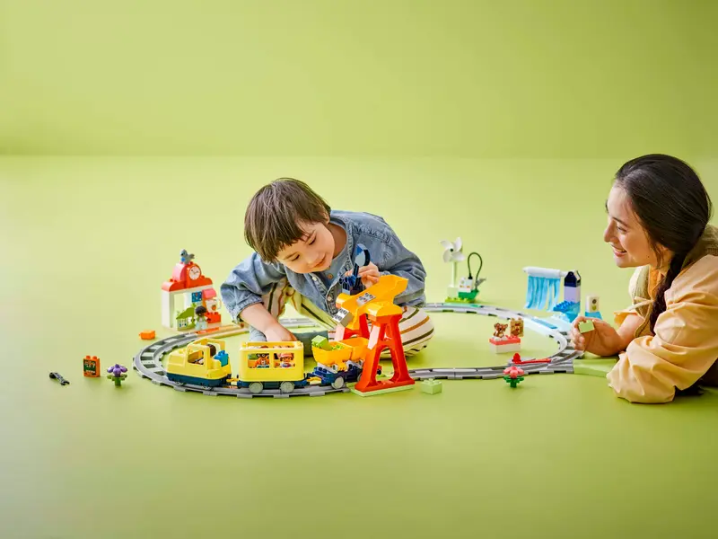 LEGO DUPLO 10428 Big Interactive Community Train Lifestyle
