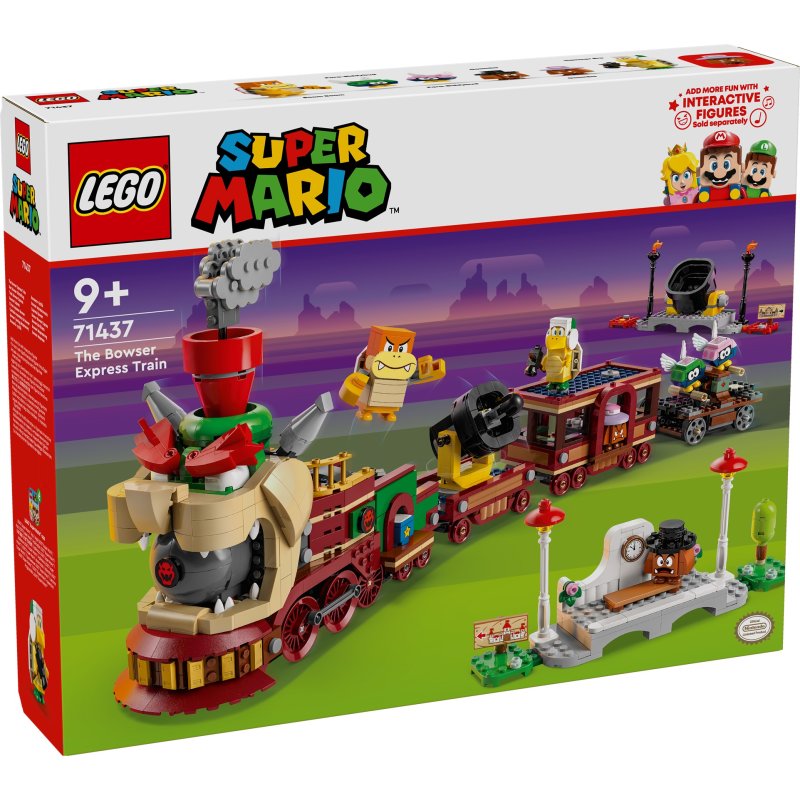 LEGO Super Mario 1437 The Bowser Express Train box front
