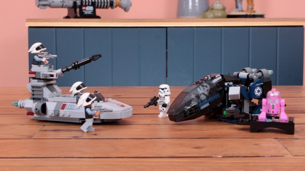 LEGO Star Wars 40755 Imperial Dropship vs. Rebel Scout Speeder review title 1024x576