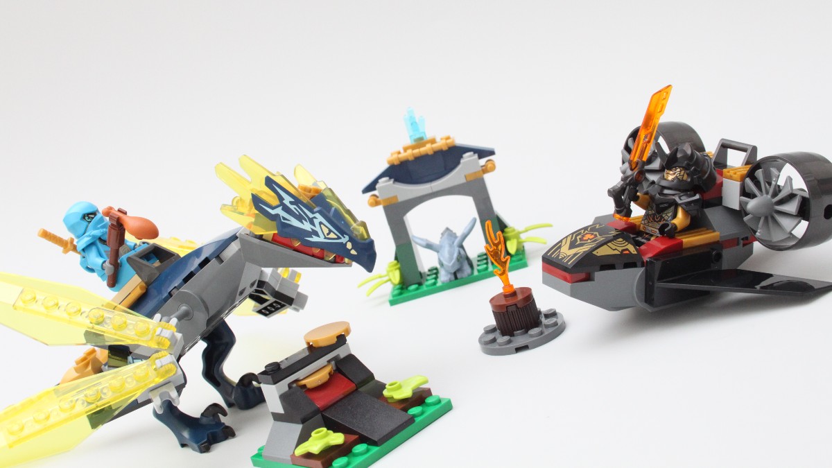 LEGO NINJAGO 71798 Nya and Arin's Baby Dragon Battle review