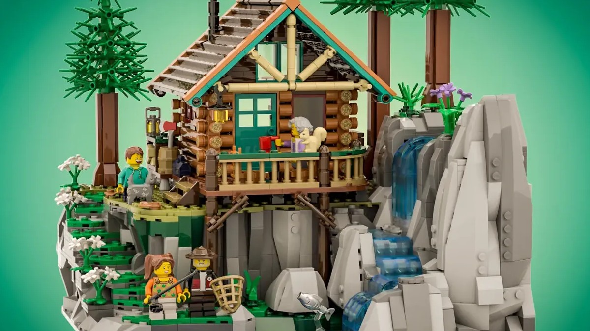 Latest LEGO Ideas project in first 2023 review pairs with 21338 A-Frame Cabin