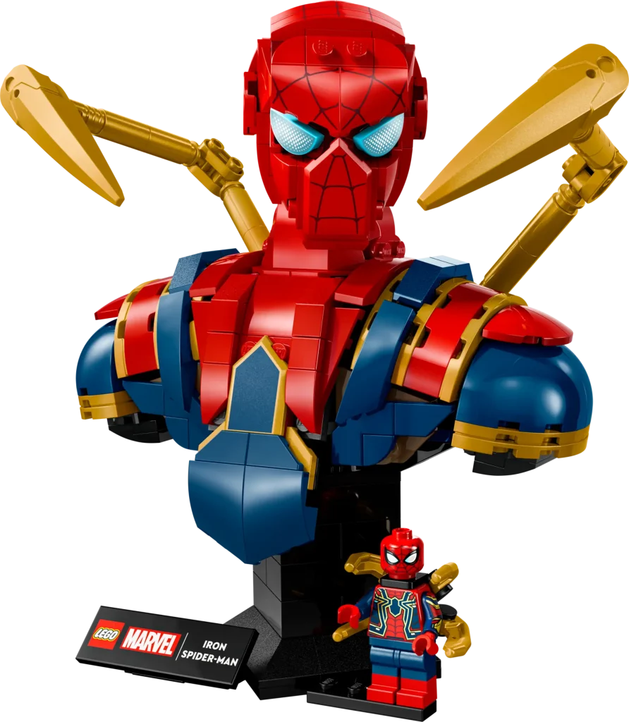 LEGO Marvel 76326 Iron Spider Man Bust 9 892x1024