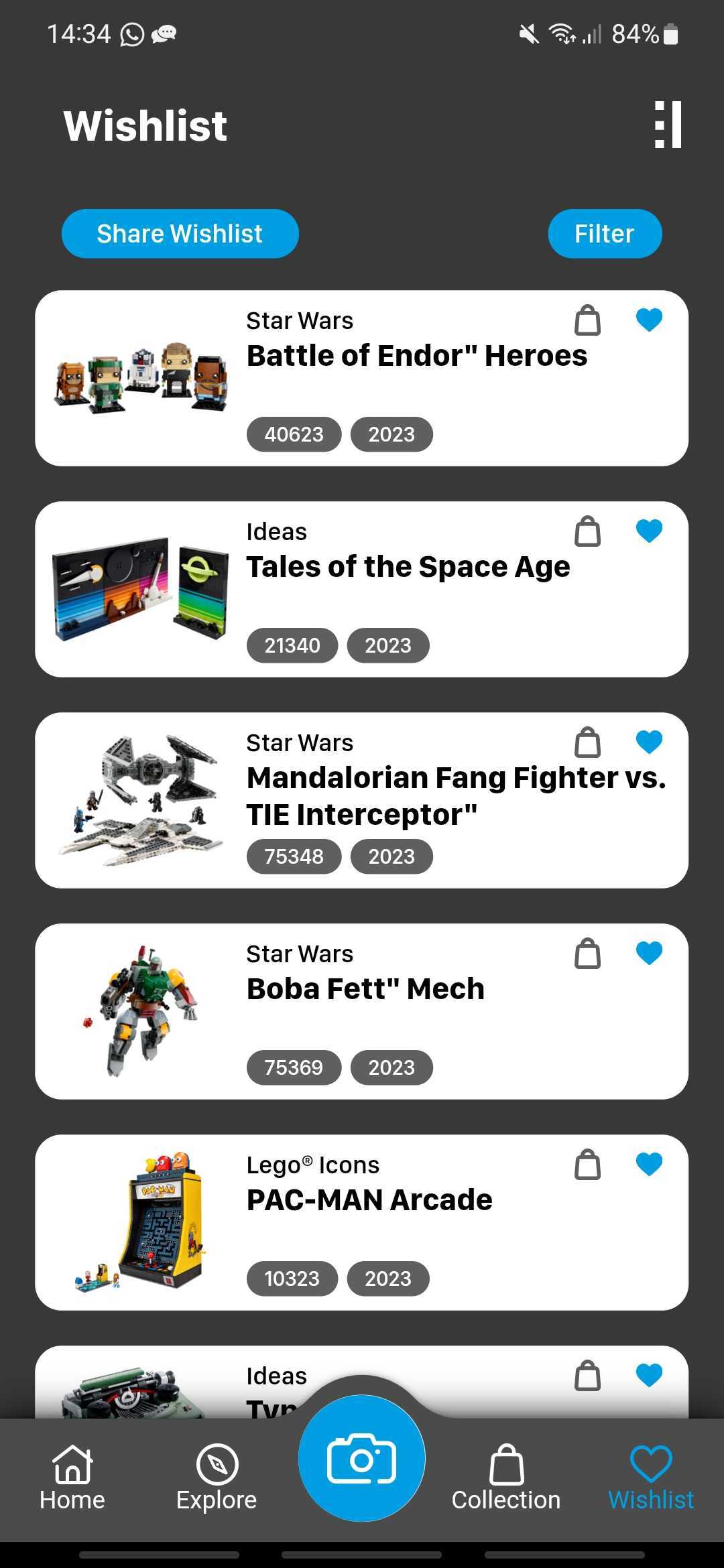 Brick Search Wishlist 1