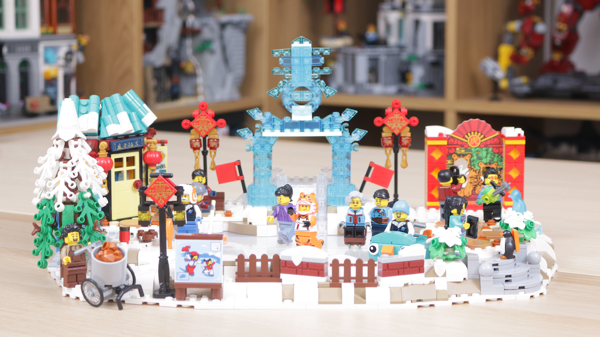 LEGO Chinese New Year 80109 Lunar New Year Ice Festival review