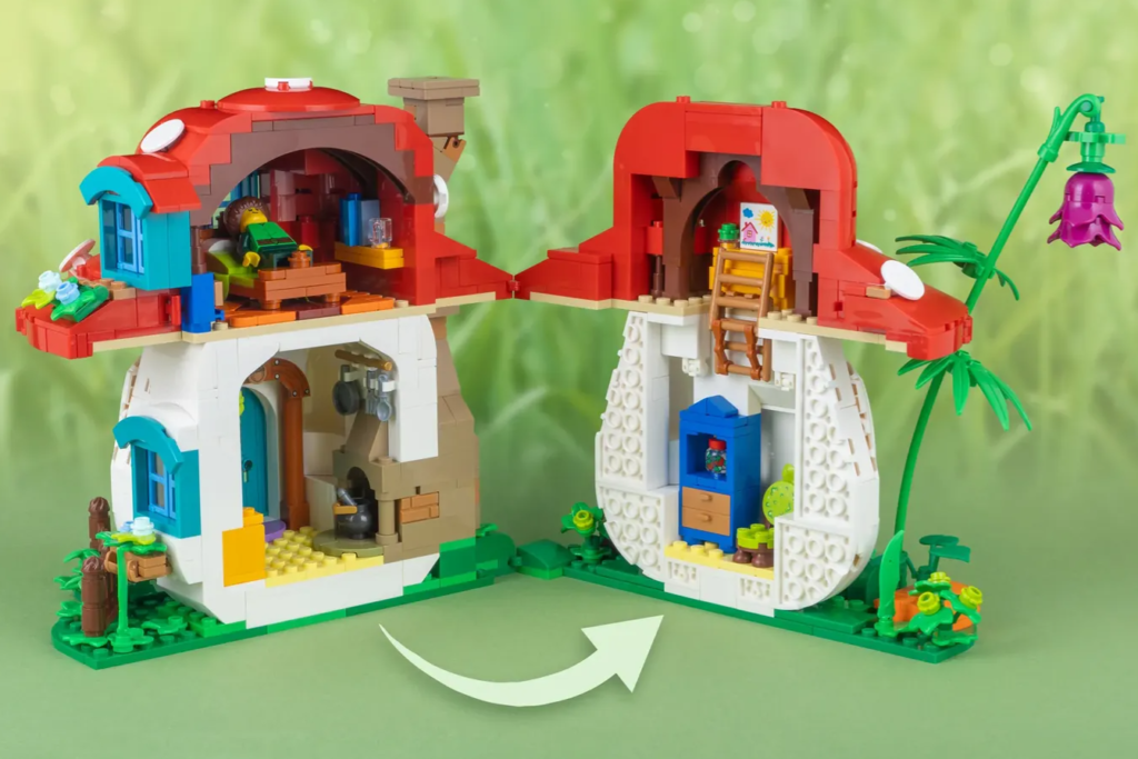 LEGO Ideas mushroom house 1 1024x683