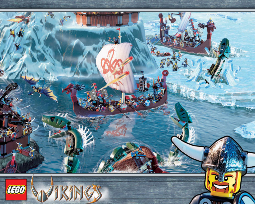 LEGO Vikings wallpaper 1024x819
