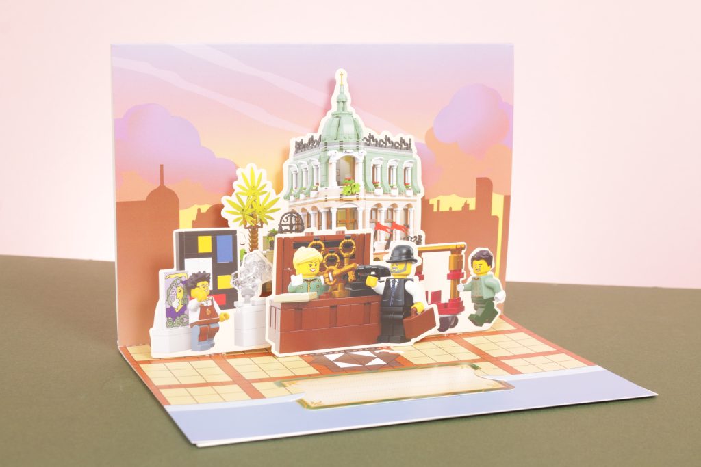 Reviewing LEGO Modular pop up postcard Insiders Rewards 5 1024x683