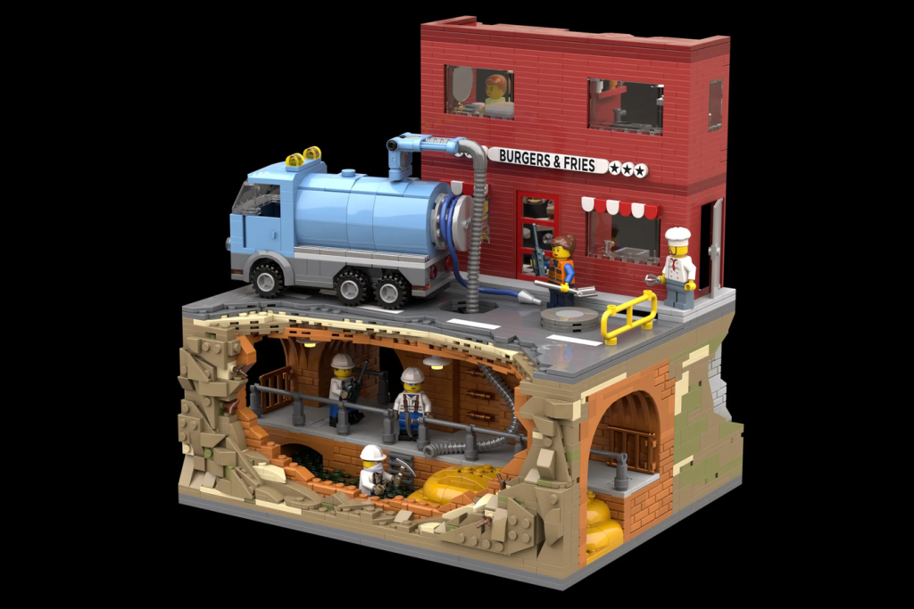 LEGO Ideas Sewer Heroes Fighting the Fatberg 1 1024x683