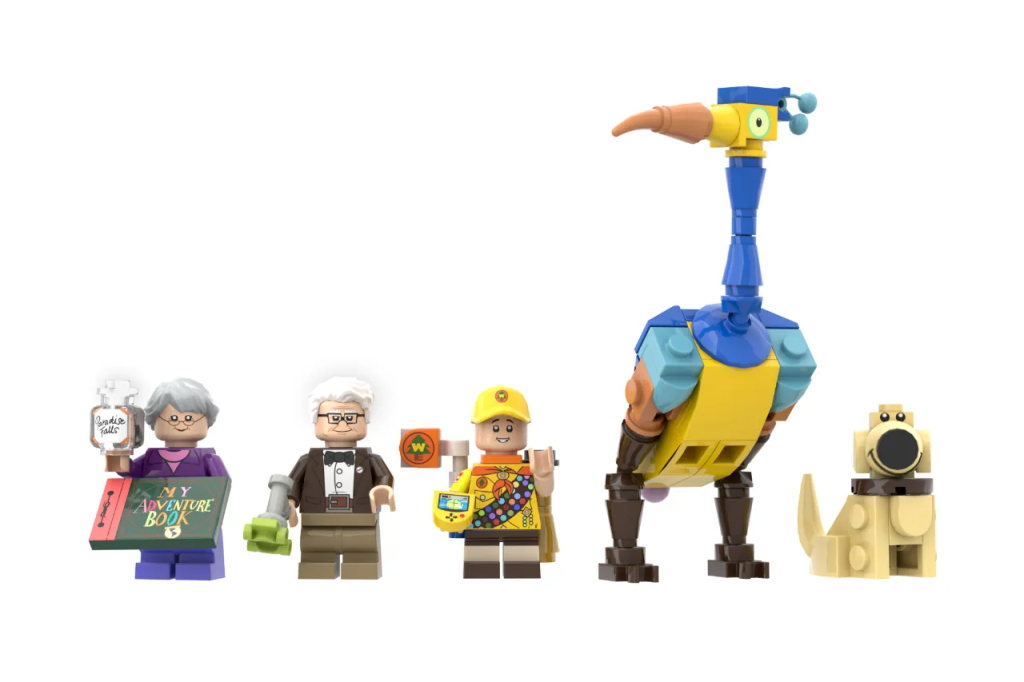 LEGO Ideas Pixars Up House with Balloons 2 1024x682