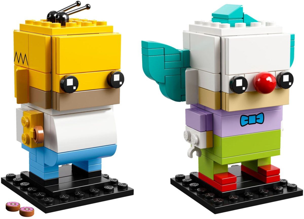 41632 Homer Simpson Krusty the Clown Brickheadz