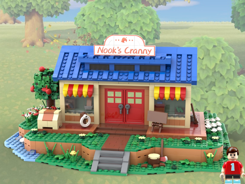 animal crossing new horizons Nooks cranny micro model maker LEGO Ideas