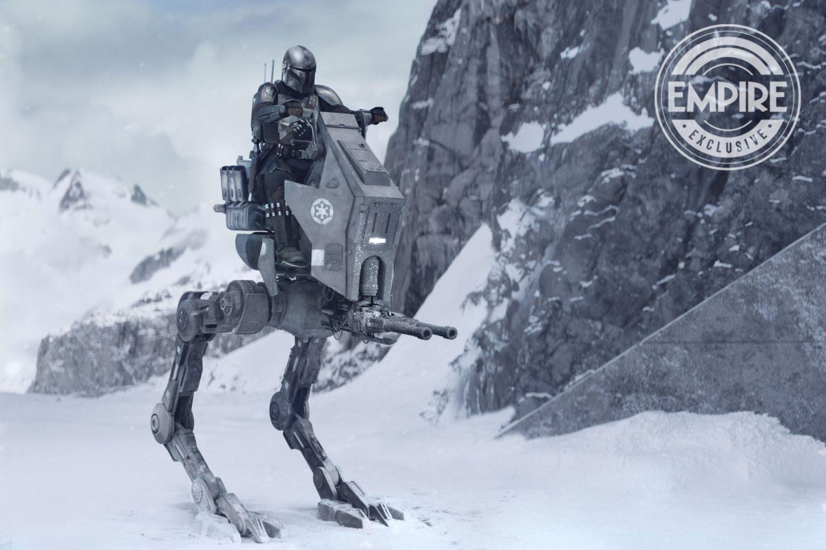 Star Wars The Mandalorian Grogu AT RT Empire 1200x800